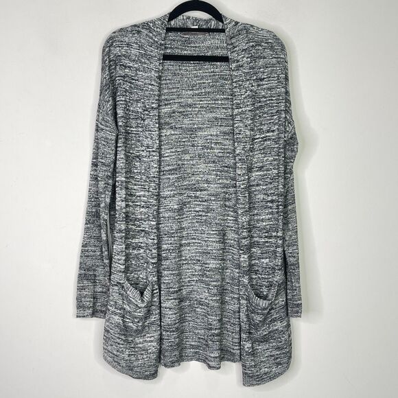 LOFT Knit Pocket Open Front Cardigan Women's Size XS - Picture 8 of 8